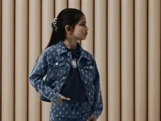 Name It dark blue denim overgangsjakke